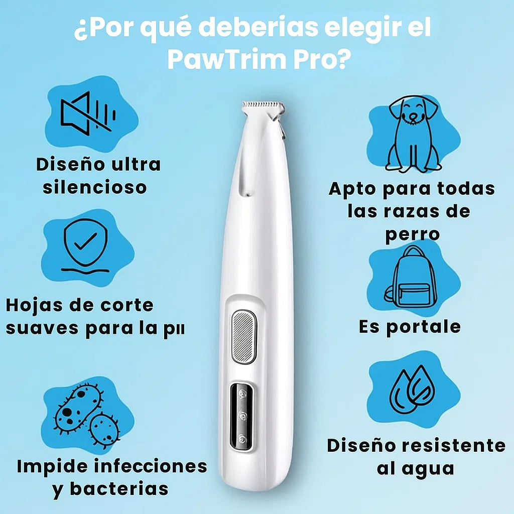 PawTrim Pro™ – Cuidado indoloro de las patas en segundos